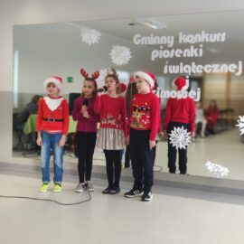 Gminny Konkurs Piosenki Świątecznej w języku polskim i angielskim „Magic of Christmas”